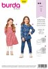 Burda Schnittmuster Baby/Kinder Bluse + Kleid Gr. 92 - 122
