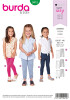 Burda Schnittmuster Baby/Kinder Leggings Gr. 97 - 140