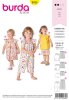 Burda Schnittmuster Baby/Kinder Overall + Kleid + Hose...