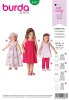 Burda Schnittmuster Baby/Kinder Kleid + Hose Gr. 86 - 116