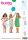 Burda Schnittmuster Kinder Kleid Gr. 110 - 140