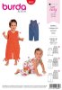 Burda Schnittmuster Baby Overall Gr. 68 - 98