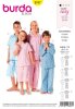 Burda Schnittmuster Baby/Kinder Schlafanzug Gr. 98 - 170