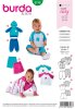 Burda Schnittmuster Baby Jacke + Hose + Shirt Gr. 68 - 98
