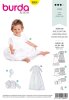 Burda Schnittmuster Baby Taufkleid Gr. 62 - 86