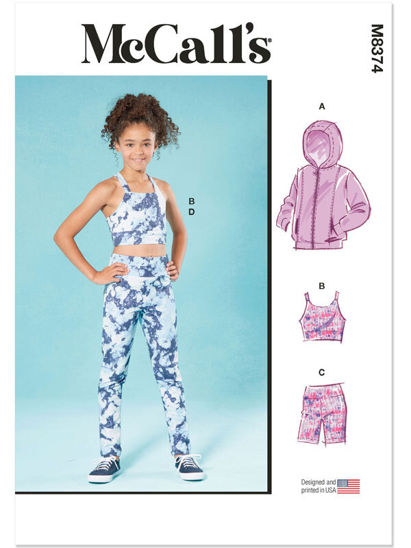 McCALLS Schnittmuster Kinder Set mit Kapuzenpulli