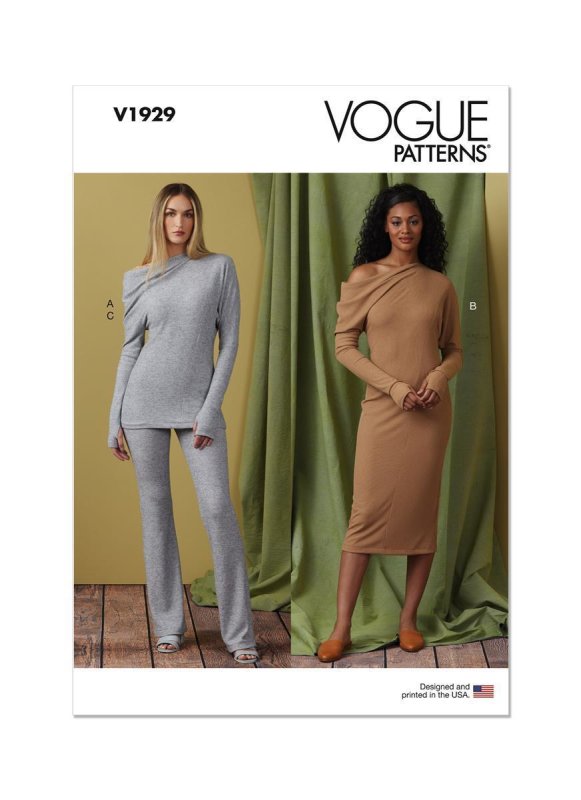 Vogue Schnittmuster Damen Kleid B5 - Größe 34-42
