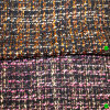 Mantelstoff Buntgewebe 01 beige-terracotta