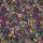 Jersey Viskose DIGI Druck Blumen ÖkoTex 01 violett-lila