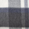 Mohair Karo grau-blau-wollweiß