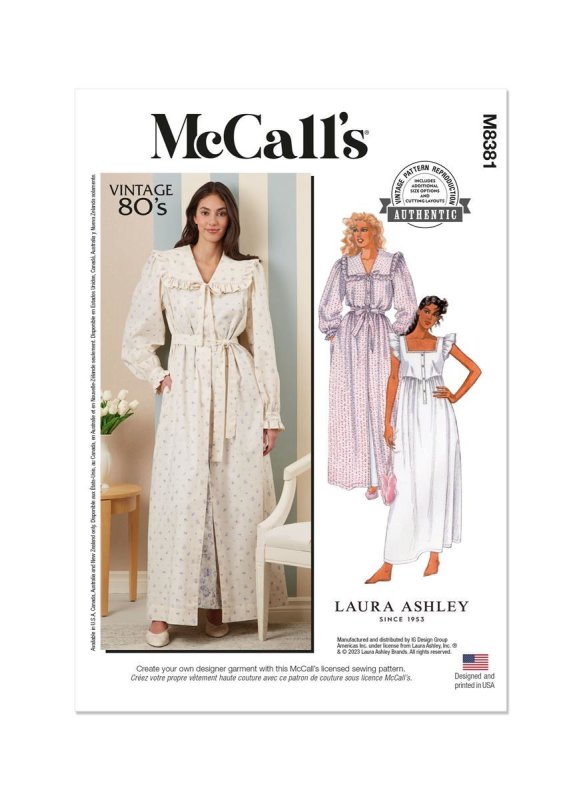 McCalls Schnittmuster Vintage Kleid