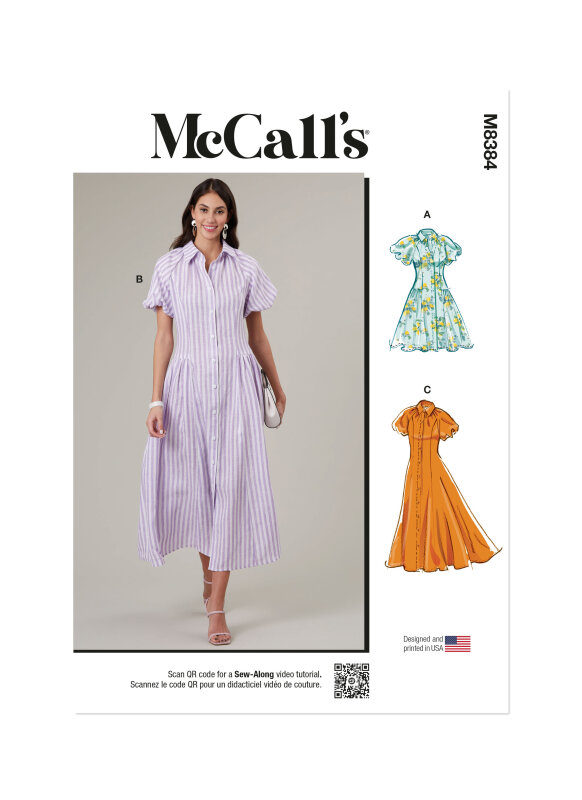 McCalls Schnittmuster Kleid