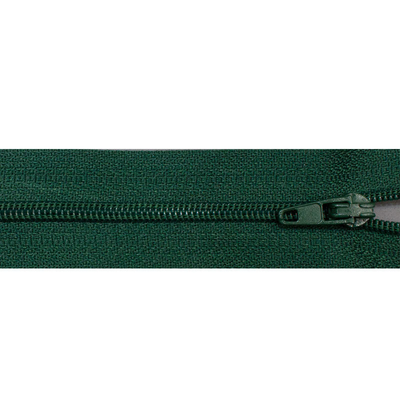 Reißverschluss Standard 3 mm nicht teilbar 15-262 dunkelgrün