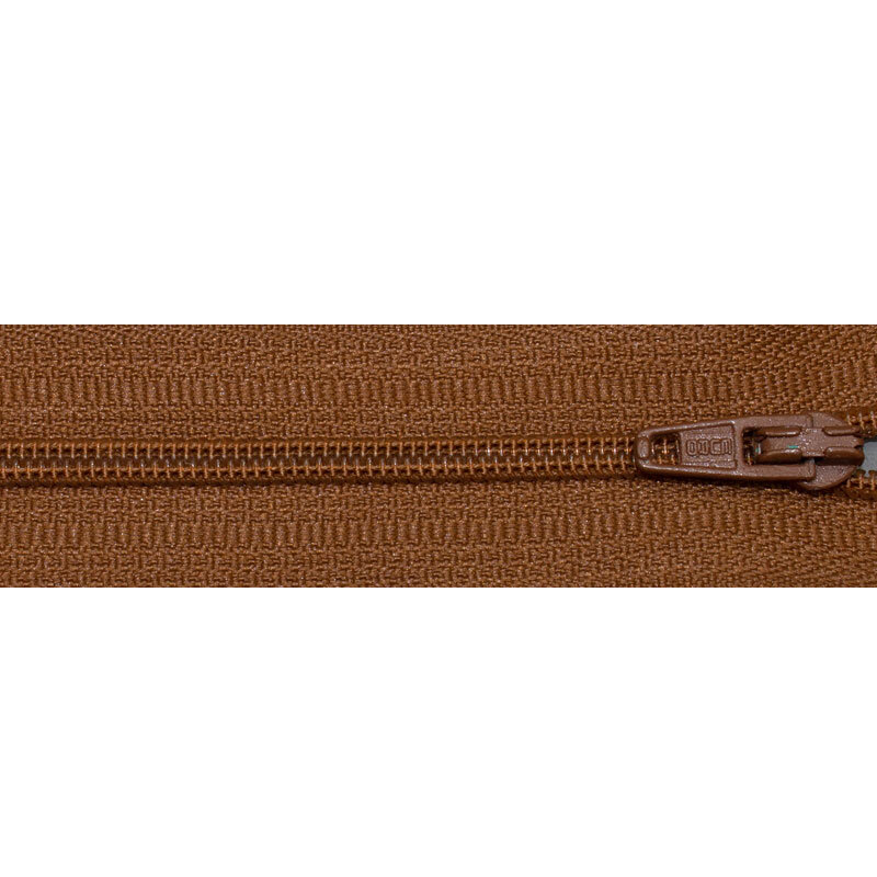 Reißverschluss Standard 3 mm nicht teilbar 15-280 rehbraun