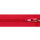 Reißverschluss Standard 3 mm nicht teilbar 12-736 rot