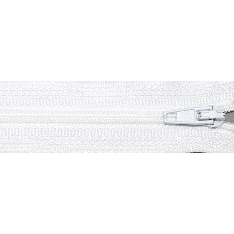 Reißverschluss Standard 3 mm nicht teilbar 40-101 weiß