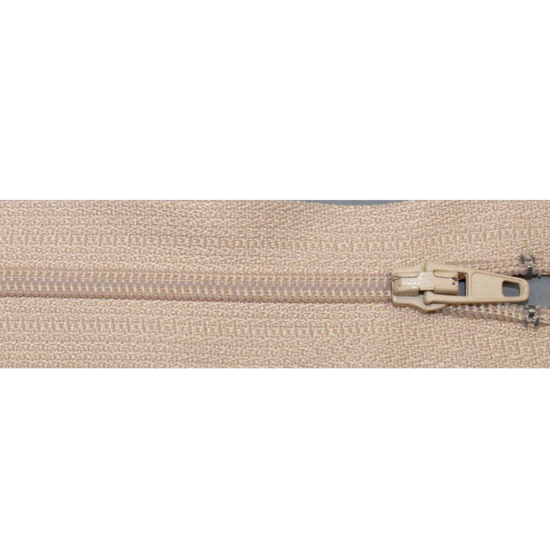 Reißverschluss Standard 3 mm nicht teilbar 50-297 beige