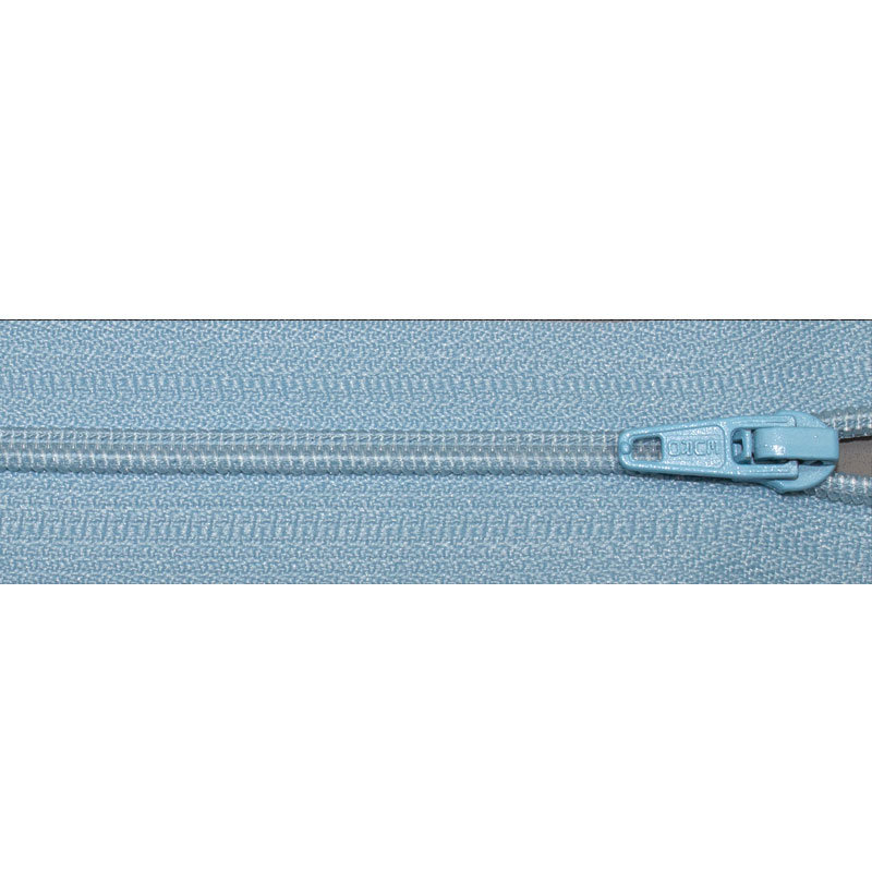 Reißverschluss Standard 3 mm nicht teilbar 45-719 hellblau