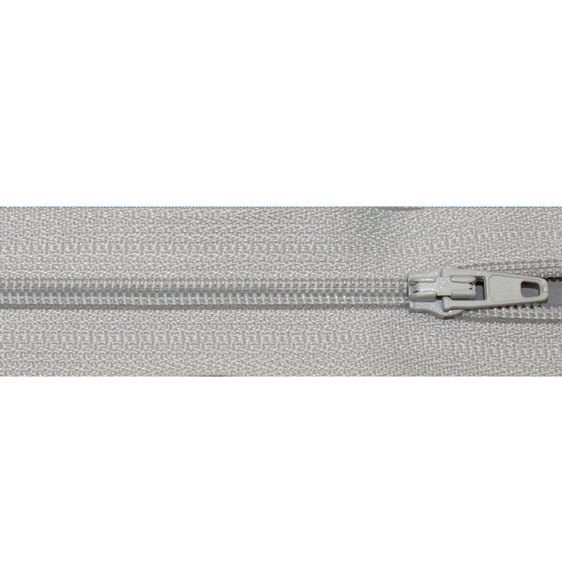Reißverschluss Standard 3 mm nicht teilbar 30-799 hellgrau