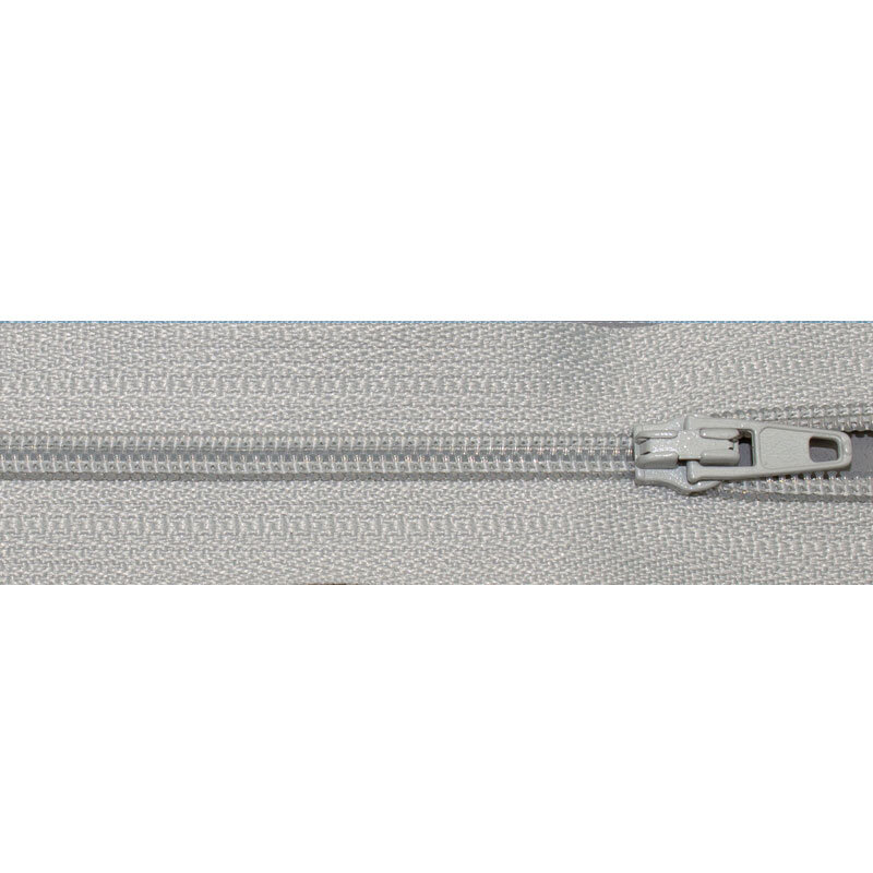 Reißverschluss Standard 3 mm nicht teilbar 40-799 hellgrau