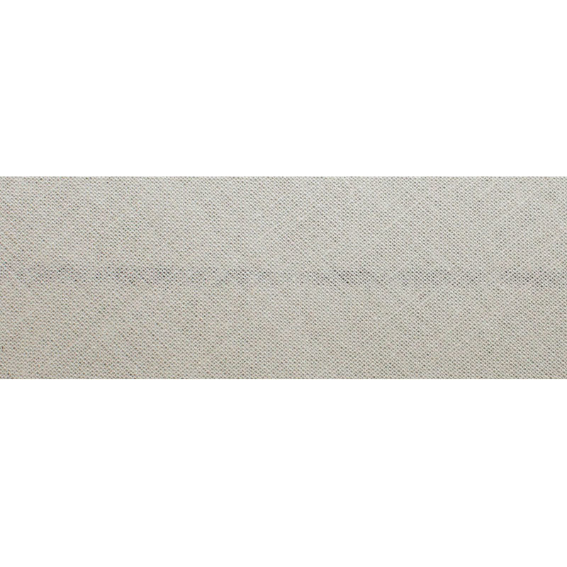 Baumwollschrägband 30 mm 799 graubeige