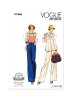 Vogue Schnittmuster Damen Jacke und Hose B5 - Größe 34-42