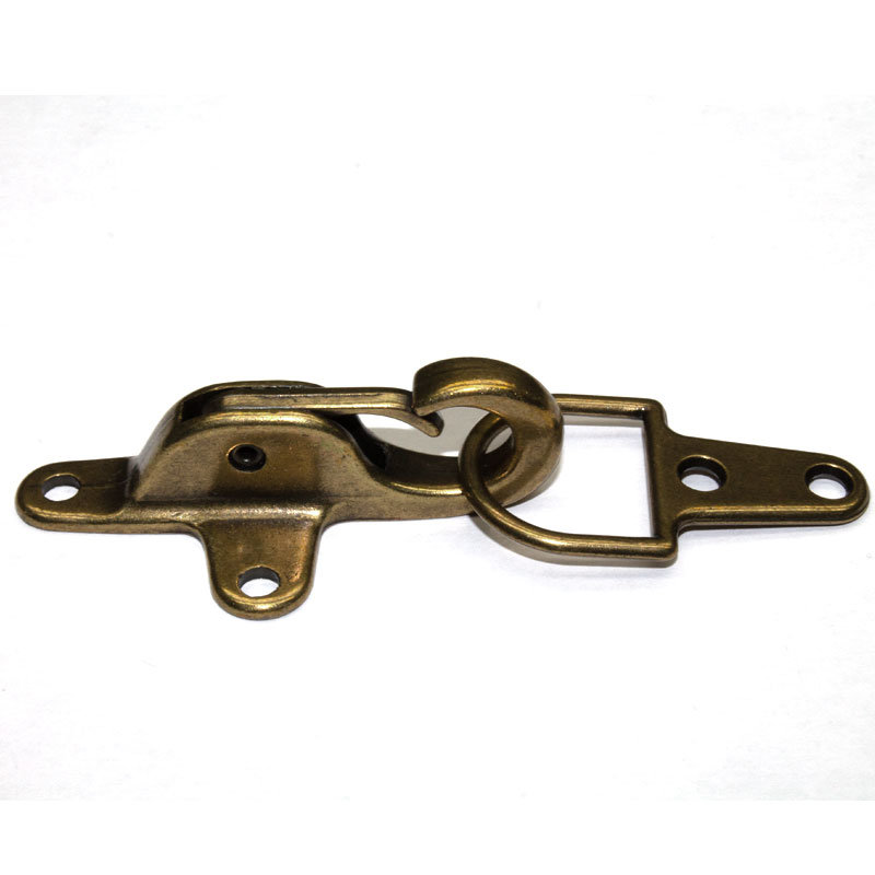 Taschen Karabinerset  105 mm kupfer 01 bronze-groß