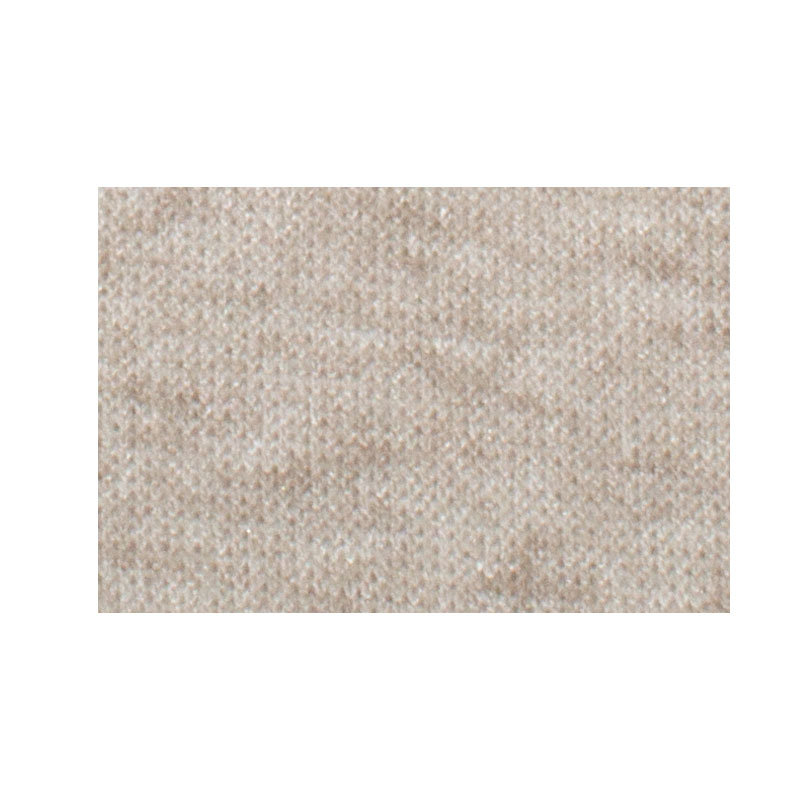 Strick Melange 01 beige - weiß