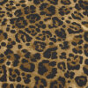Jerseystoffe Leo Druck 01 ocker-braun
