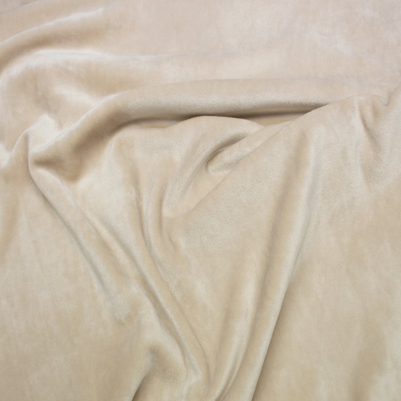 Bi-elastischer Samt NOVI 01 beige