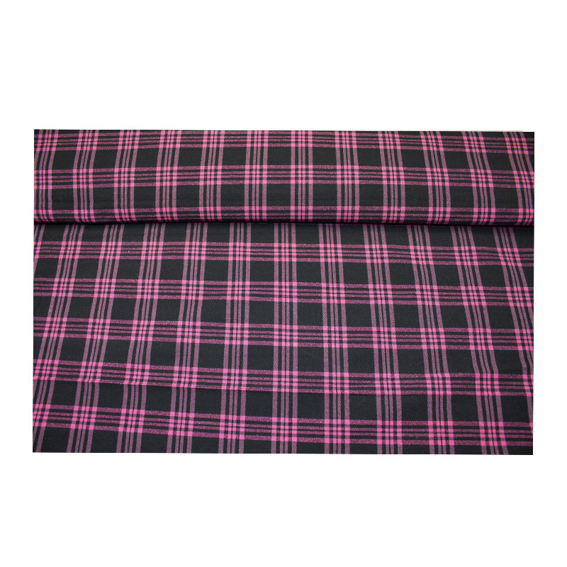 Karo "Superstretch" 01 schwarz-pink