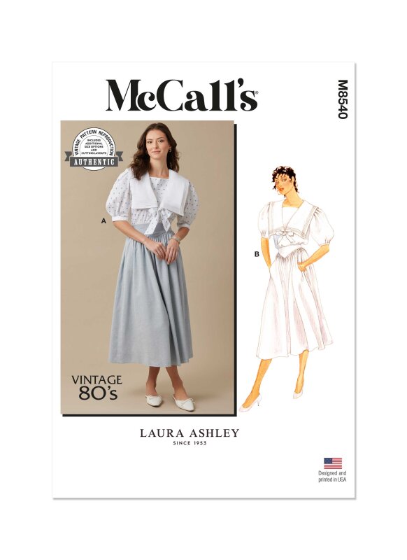McCALLS Vintage Damen Top und Rock
