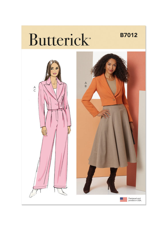Butterick Schnittmuster Damen Jacke