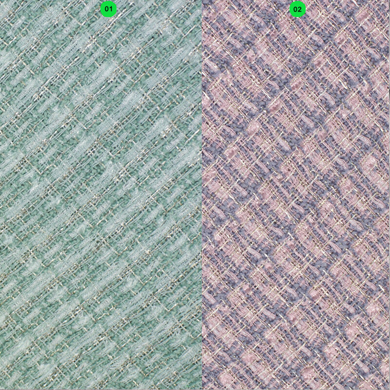 Chanel-Style Karo mit Lurex