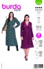 Burda Schnittmuster Damen Plusgröße Kleid, Gr....