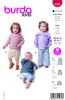 Burda Schnittmuster Baby Hose, Gr. 56 - 98