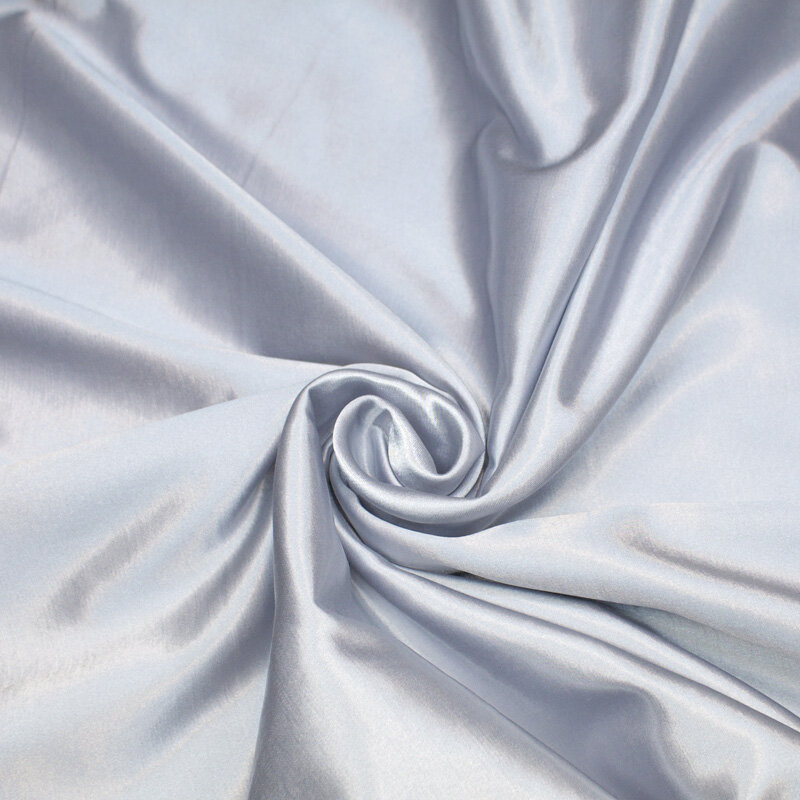 Satin, Rückseite geraut 04 silber