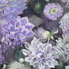 Canvas Digital Blumen 03 viollet