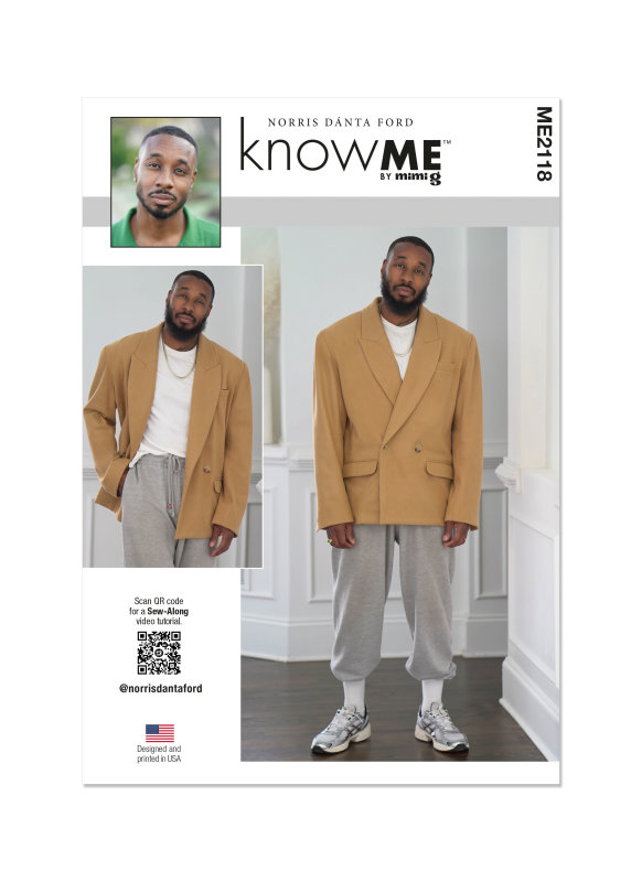 Know Me Schnittmuster Herren Jacke