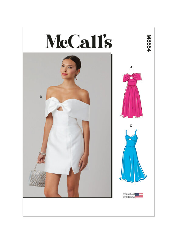 McCalls Schnittmuster Damen Kleid