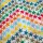 Lackdruck Stepper Stern multicolor