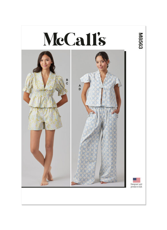 McCalls Schnittmuster Damen Freizeit Tops, Shorts und Hose