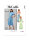 McCalls Schnittmuster Damen Kleid mit Ärmelvariationen und Oberteil von Laura Ashley