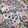 Dobby Georgette Druck Animalprint  01 lachs