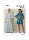 Vogue Schnittmuster Damen Kleid mit Polokragen