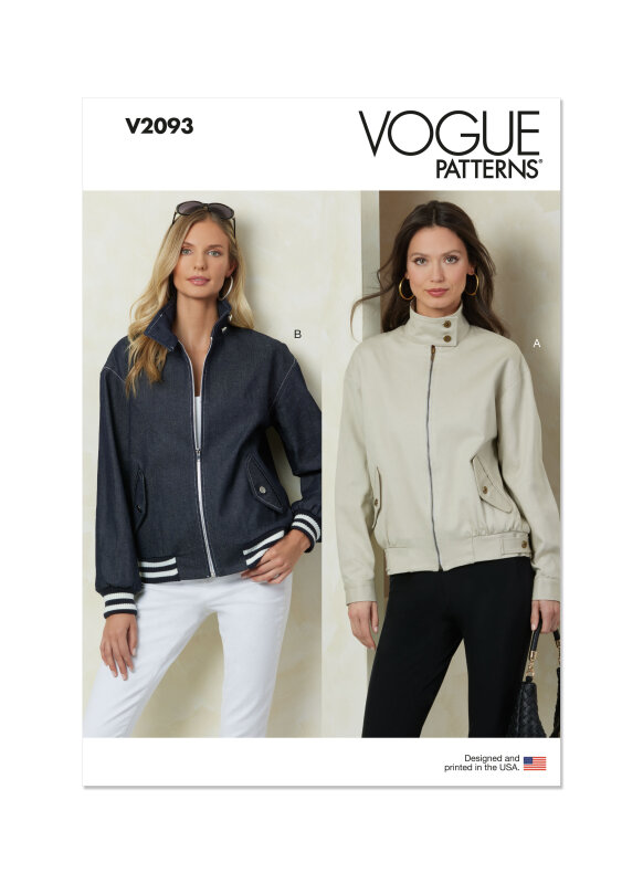 Vogue Schnittmuster Damen Jacke
