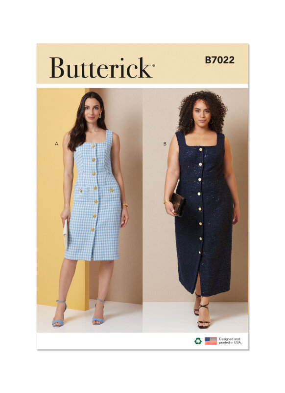 Butterick Schnittmuster Damen Kleid