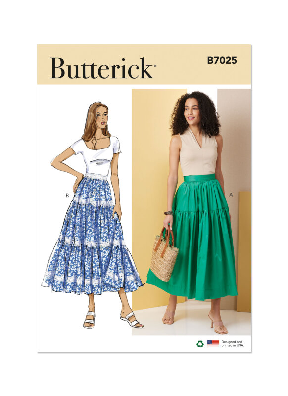 Butterick Schnittmuster Damen Rock