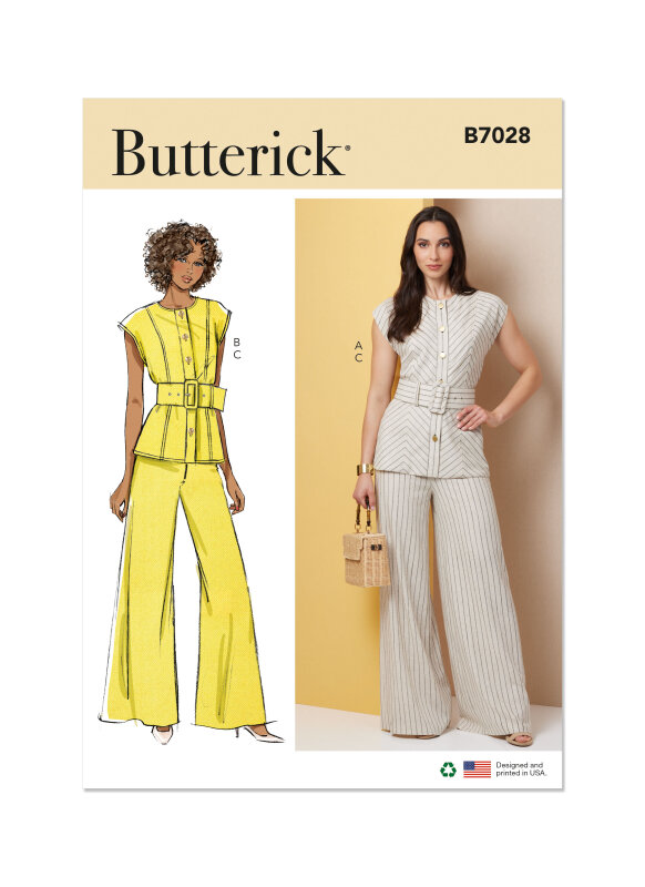 Butterick Schnittmuster Top und Hose