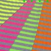 Viskose Jerseystoffe, bedruckt Neon-Streifen 9 mm